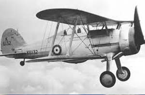 Flight of Gladiator II N5697 and Pilot Officer W P Richards on 1940-05-21